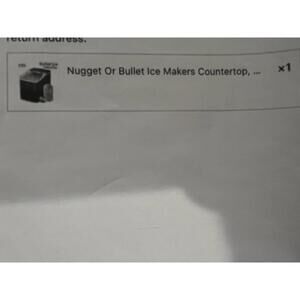 Nugget Or Bullet Ice Maker Countertop
